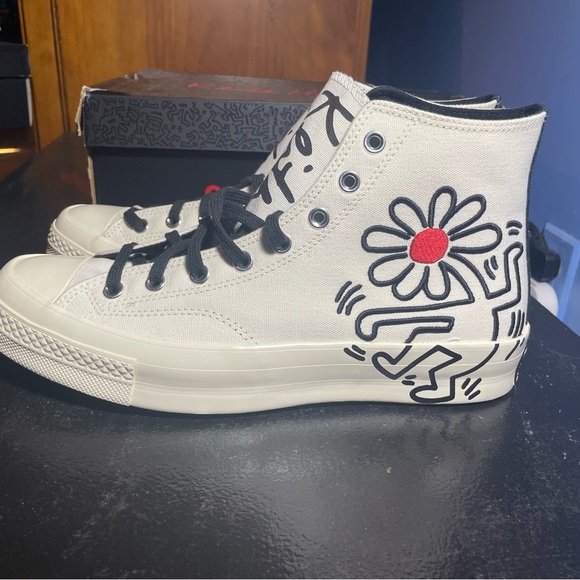 Converse Chuck Taylor All-Star 70 Hi x Keith Harring ‘Egret’ 2021 - Picture 4 of 16